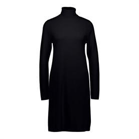 Allude Turtleneck Kjole, Sort